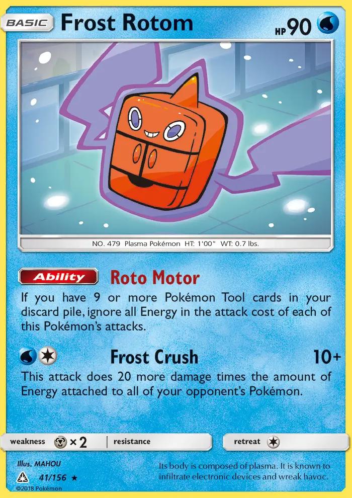 Image of Frost Rotom Ultra Prism (UPR) #41