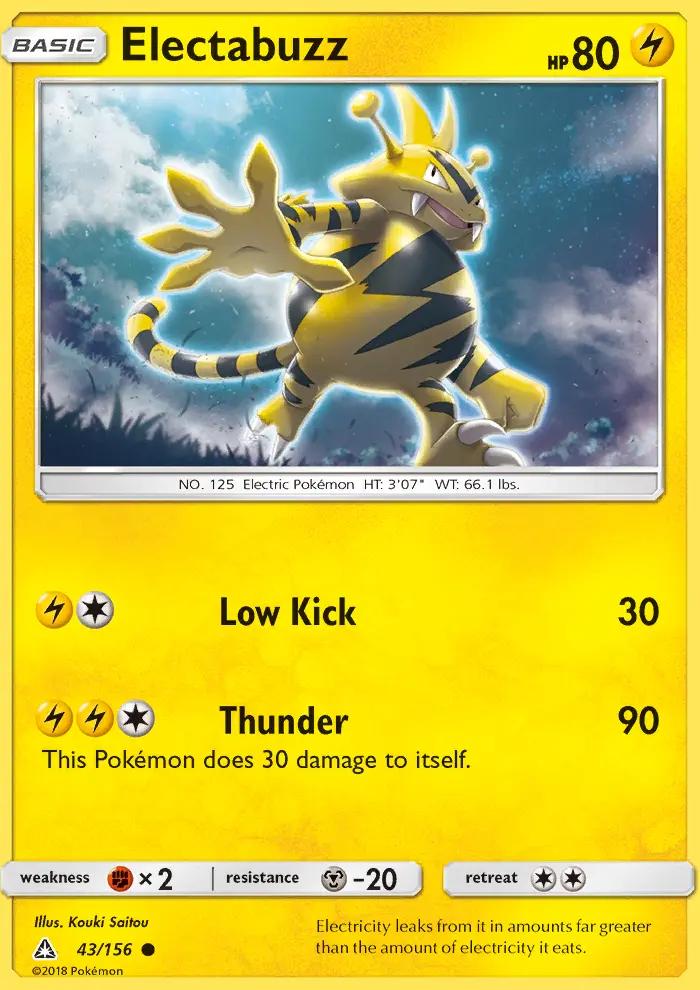 Image of Electabuzz Ultra Prism (UPR) #43