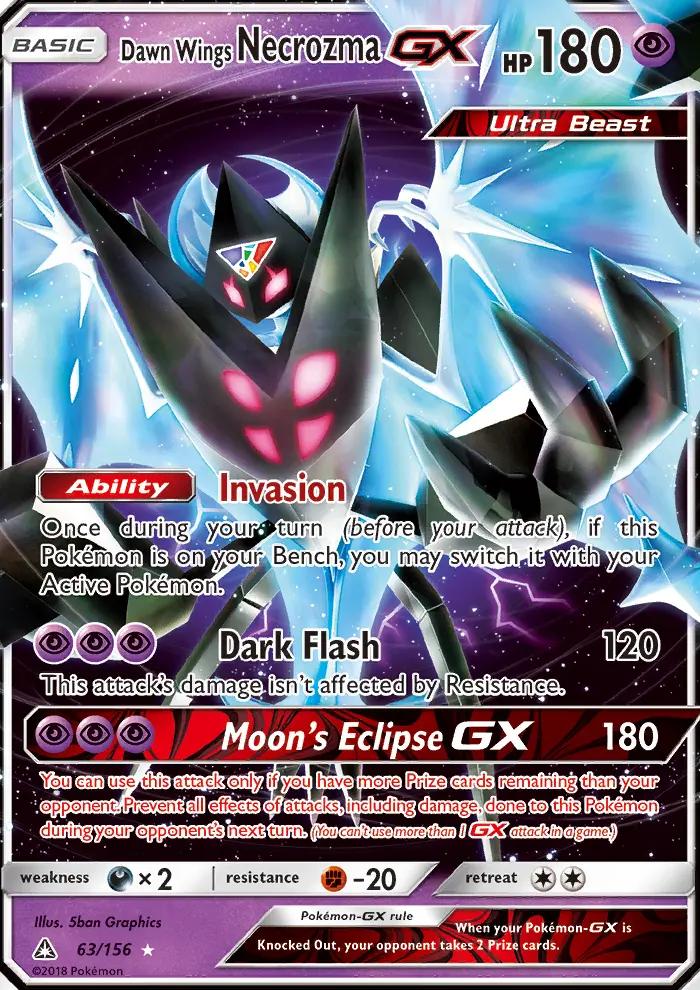 Image of Dawn Wings Necrozma-GX Ultra Prism (UPR) #63