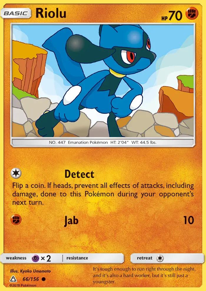 Image of Riolu Ultra Prism (UPR) #66