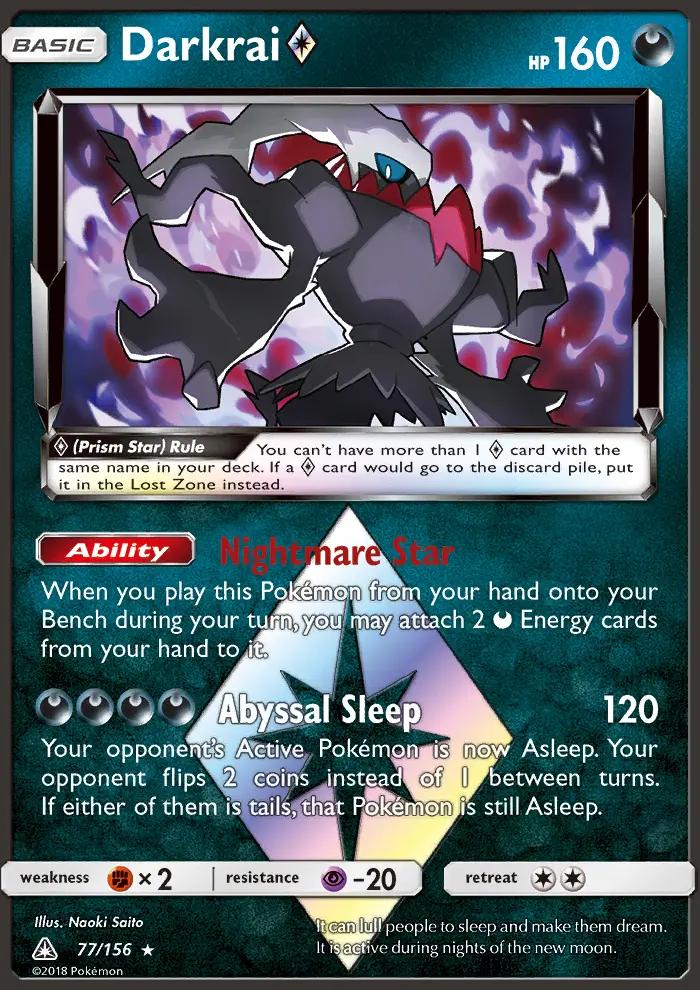 Image of Darkrai Prism Star Ultra Prism (UPR) #77