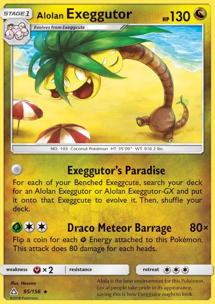 Image of Alolan Exeggutor Ultra Prism (UPR) #95