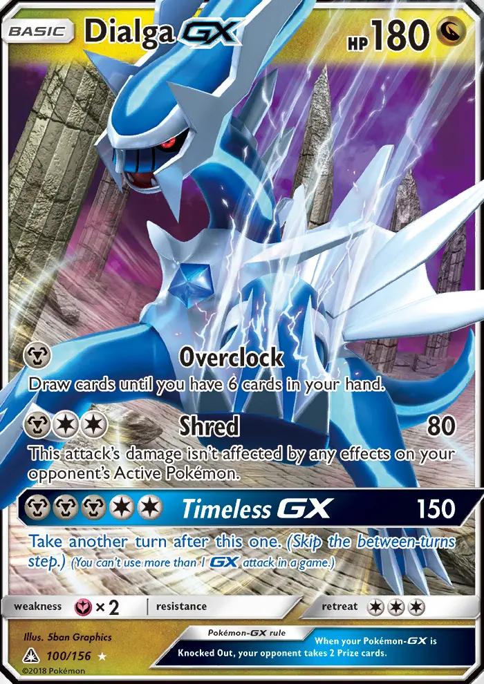 Image of Dialga-GX Ultra Prism (UPR) #100