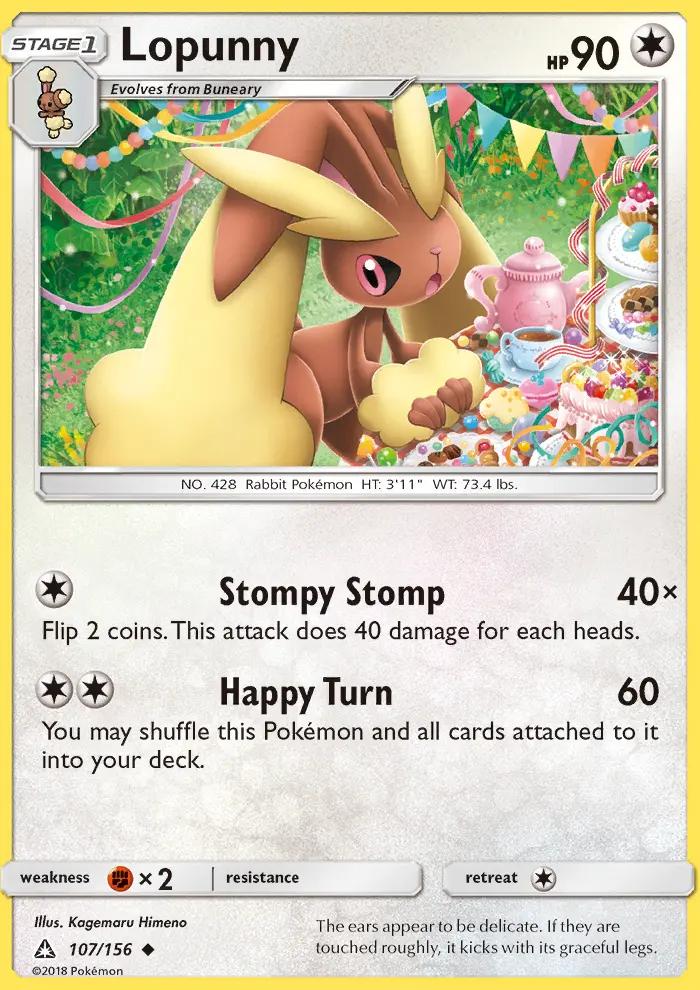 Image of Lopunny Ultra Prism (UPR) #107