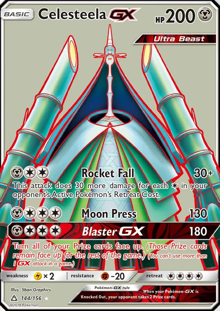 Image of Celesteela-GX Ultra Prism (UPR) #144