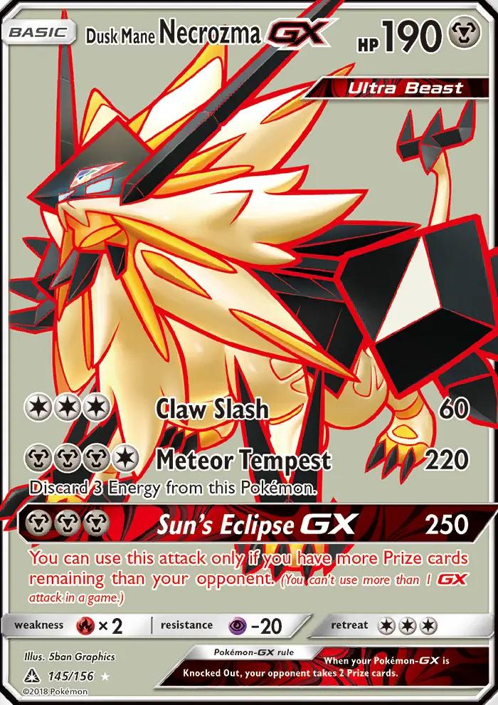 Image of Dusk Mane Necrozma-GX Ultra Prism (UPR) #145