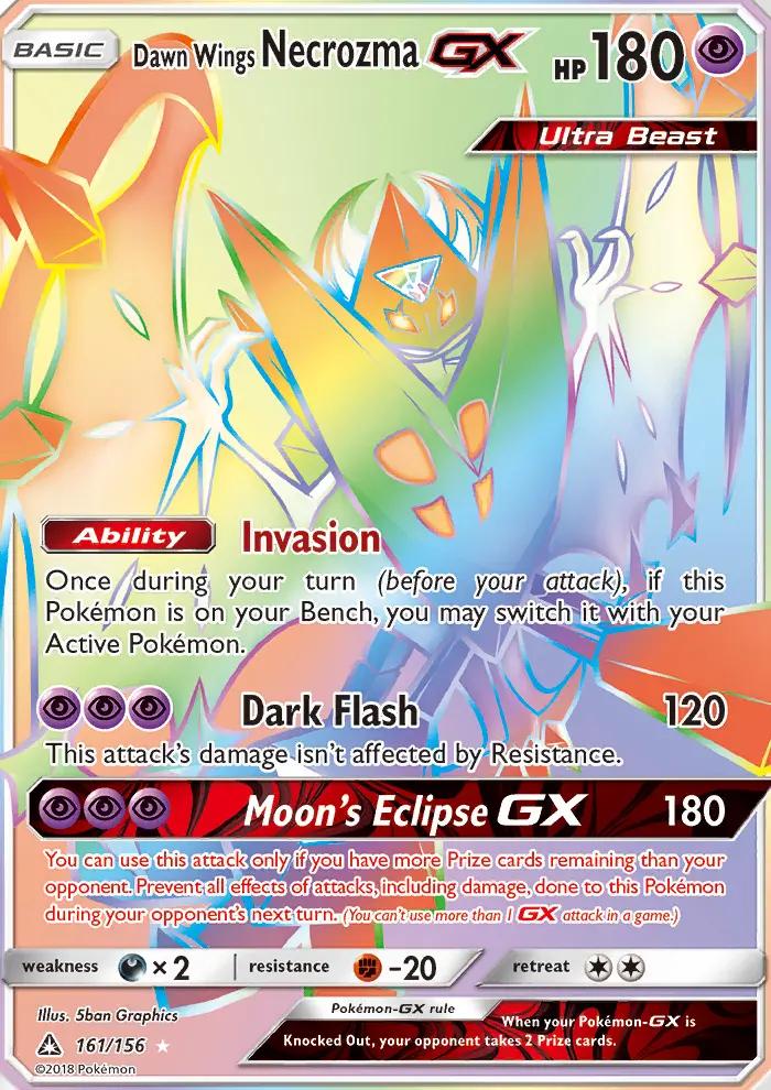 Image of Dawn Wings Necrozma-GX Ultra Prism (UPR) #161