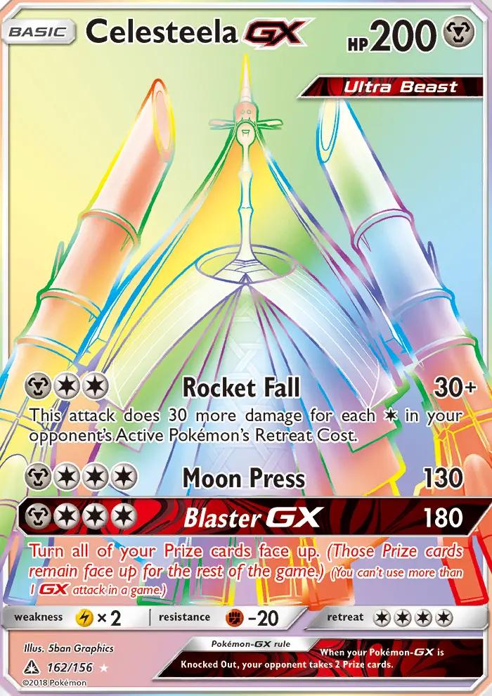 Image of Celesteela-GX Ultra Prism (UPR) #162