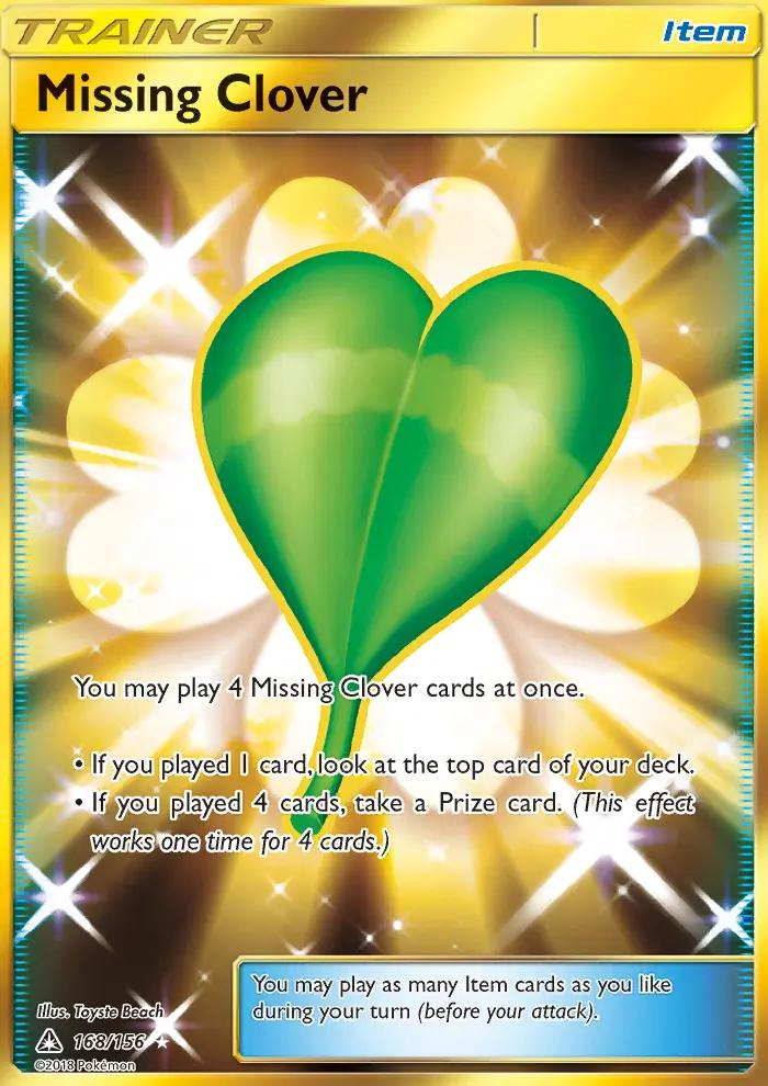 Image of Missing Clover Ultra Prism (UPR) #168