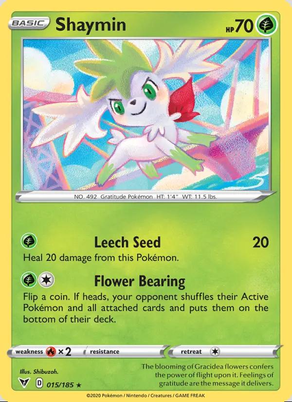Image of Shaymin Vivid Voltage (VIV) #015