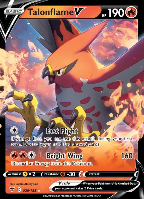 Image of Talonflame V Vivid Voltage (VIV) #029