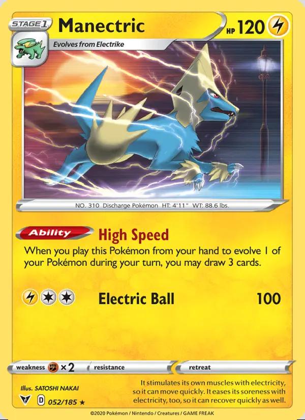 Image of Manectric Vivid Voltage (VIV) #052