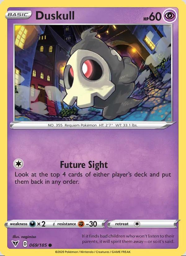 Image of Duskull Vivid Voltage (VIV) #069