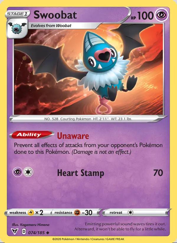 Image of Swoobat Vivid Voltage (VIV) #074