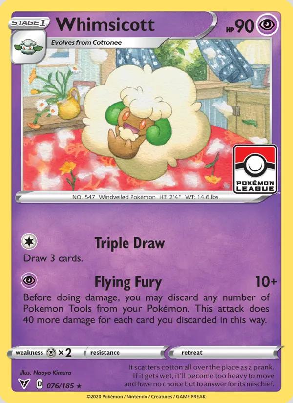 Image of Whimsicott Vivid Voltage (VIV) #076