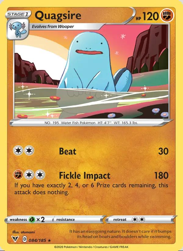 Image of Quagsire Vivid Voltage (VIV) #084