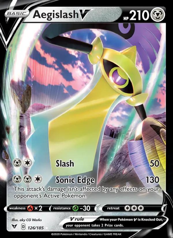 Image of Aegislash V Vivid Voltage (VIV) #126