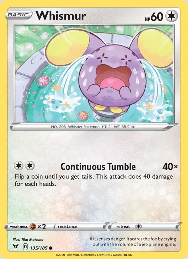 Image of Whismur Vivid Voltage (VIV) #135