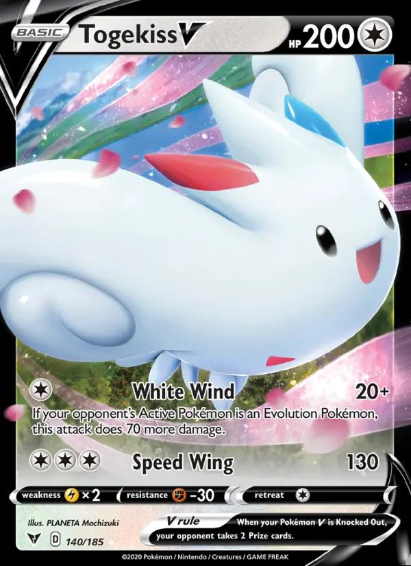 Image of Togekiss V Vivid Voltage (VIV) #140
