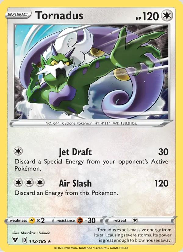 Image of Tornadus Vivid Voltage (VIV) #142