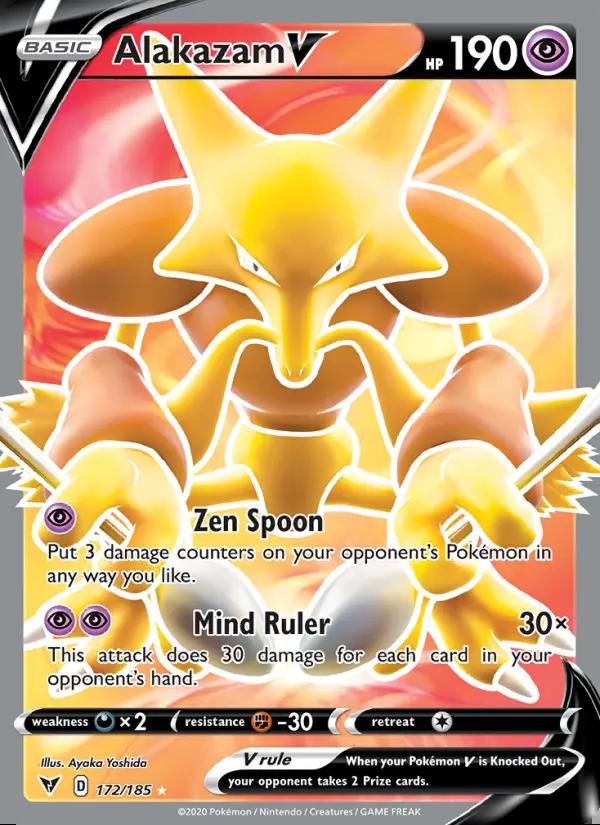 Image of Alakazam V Vivid Voltage (VIV) #172