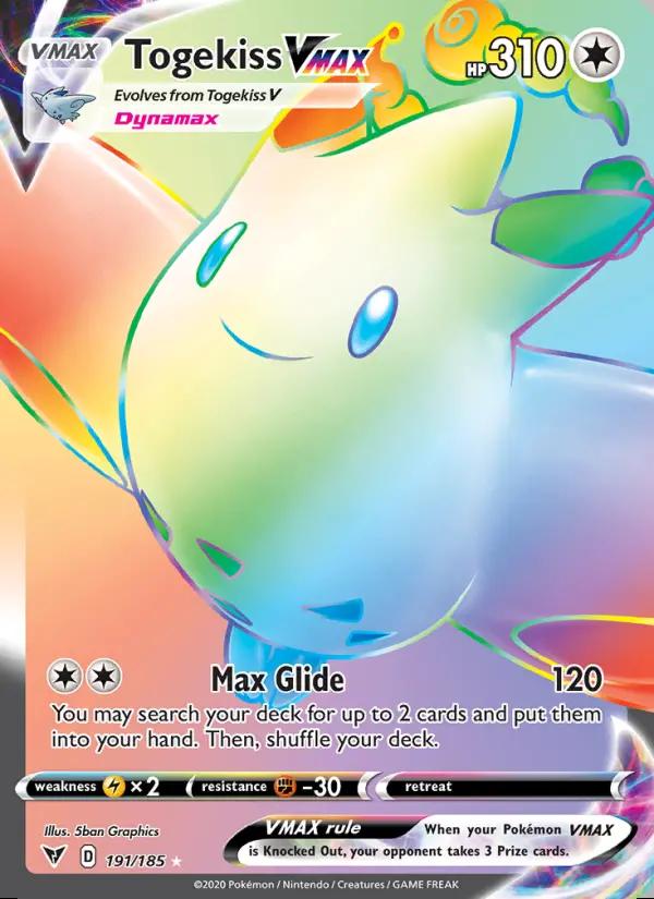 Image of Togekiss VMAX Vivid Voltage (VIV) #191