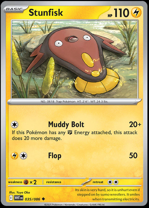 Image of Stunfisk White Flare (WHT) #35