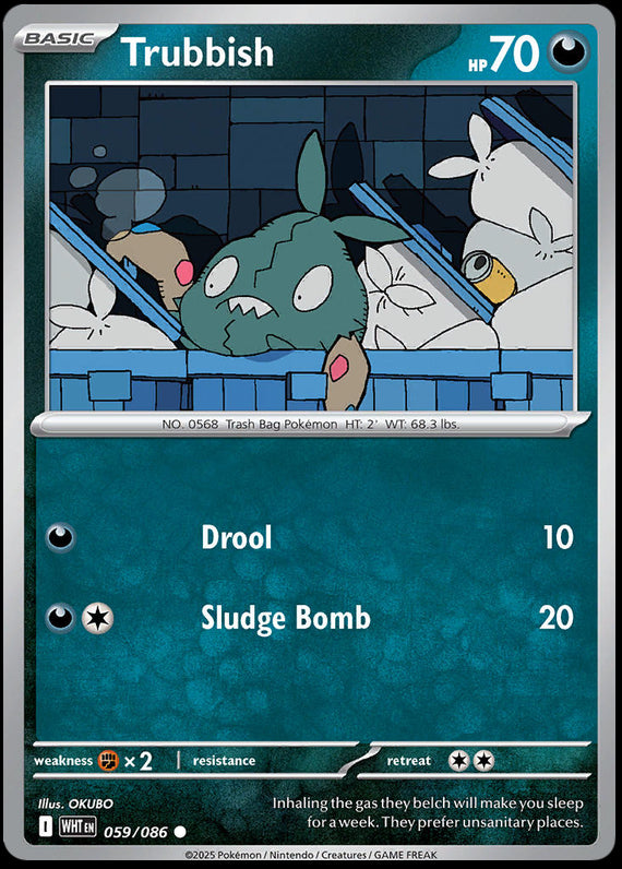 Image of Trubbish White Flare (WHT) #59