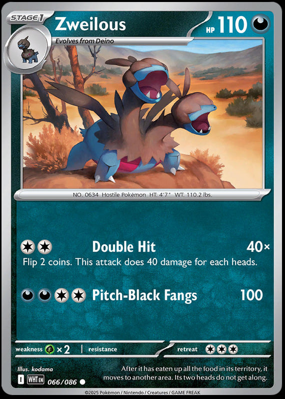 Image of Zweilous White Flare (WHT) #66