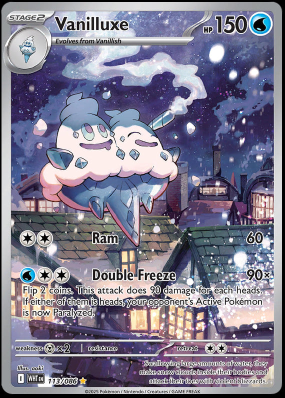 Image of Vanilluxe White Flare (WHT) #113