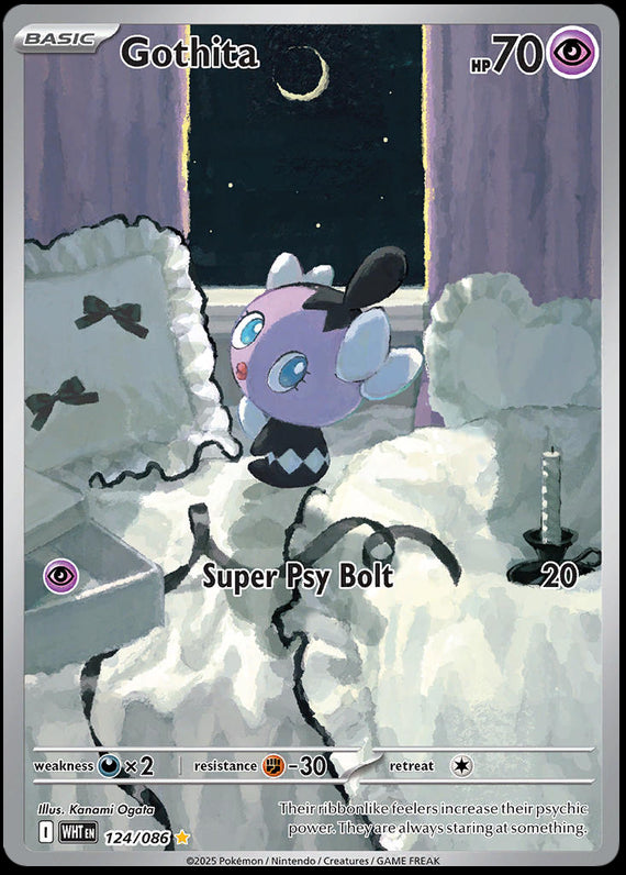 Image of Gothita White Flare (WHT) #124