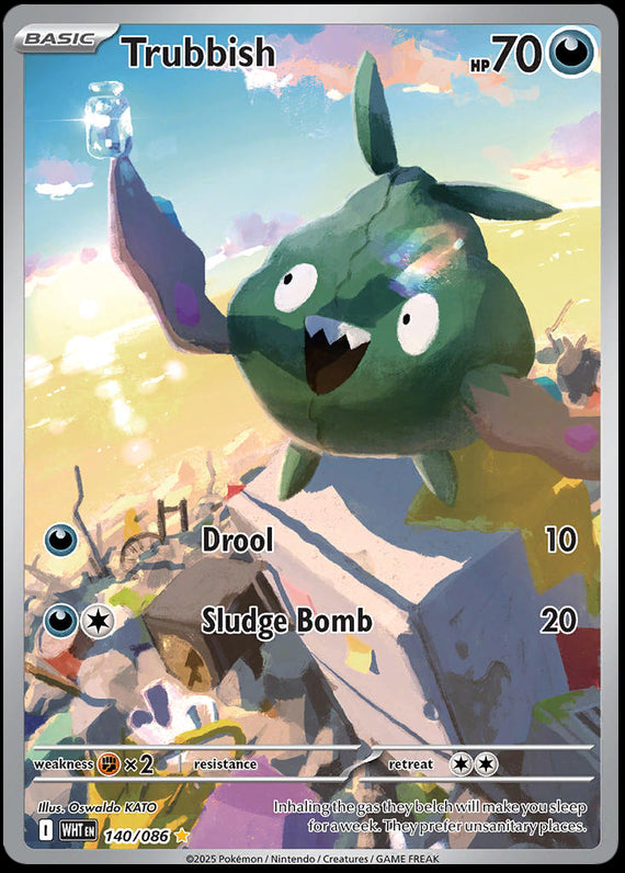 Image of Trubbish White Flare (WHT) #140