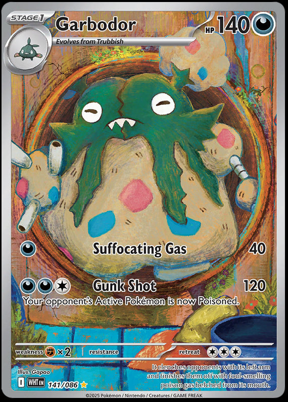 Image of Garbodor White Flare (WHT) #141