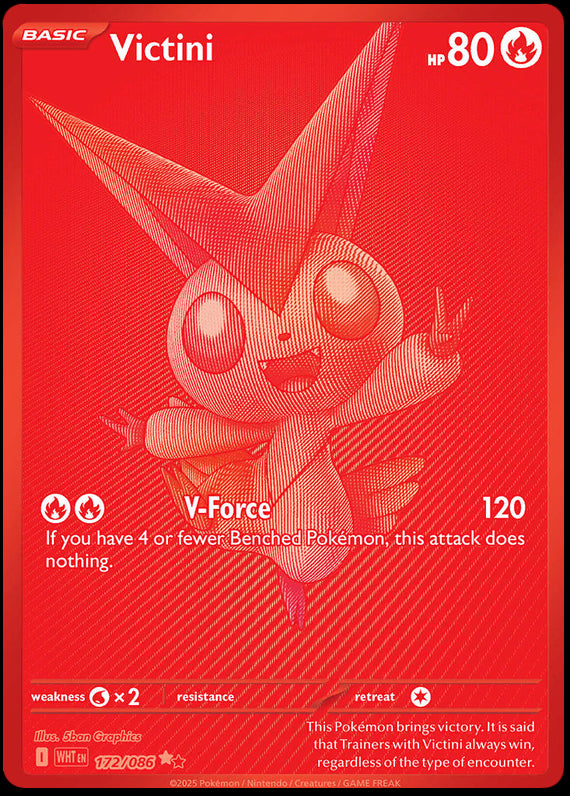 Image of Victini White Flare (WHT) #172