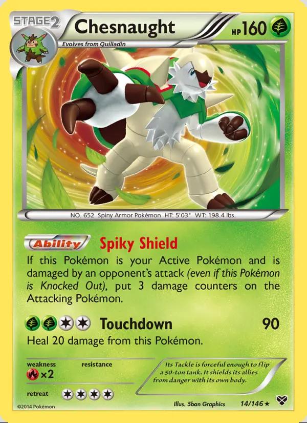Image of Chesnaught XY (XY) #14