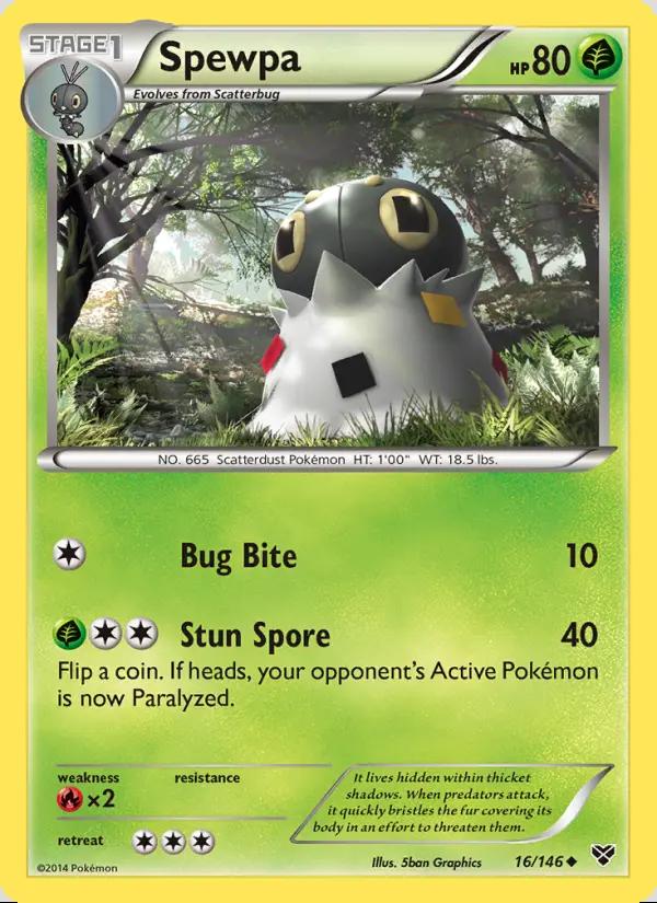 Image of Spewpa XY (XY) #16