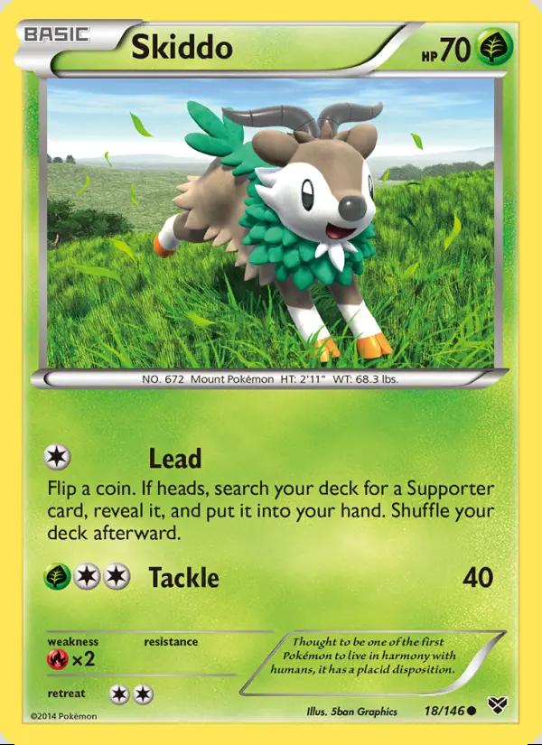 Image of Skiddo XY (XY) #18
