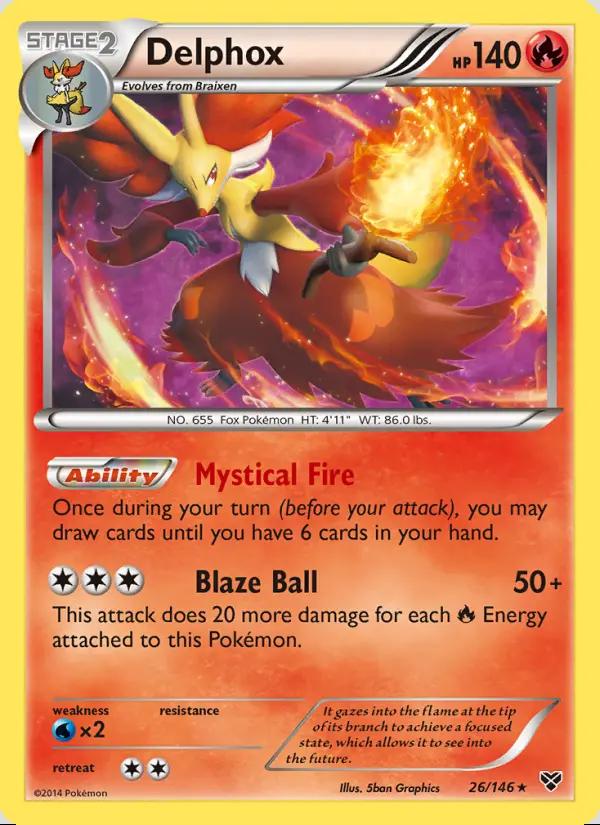 Image of Delphox XY (XY) #26