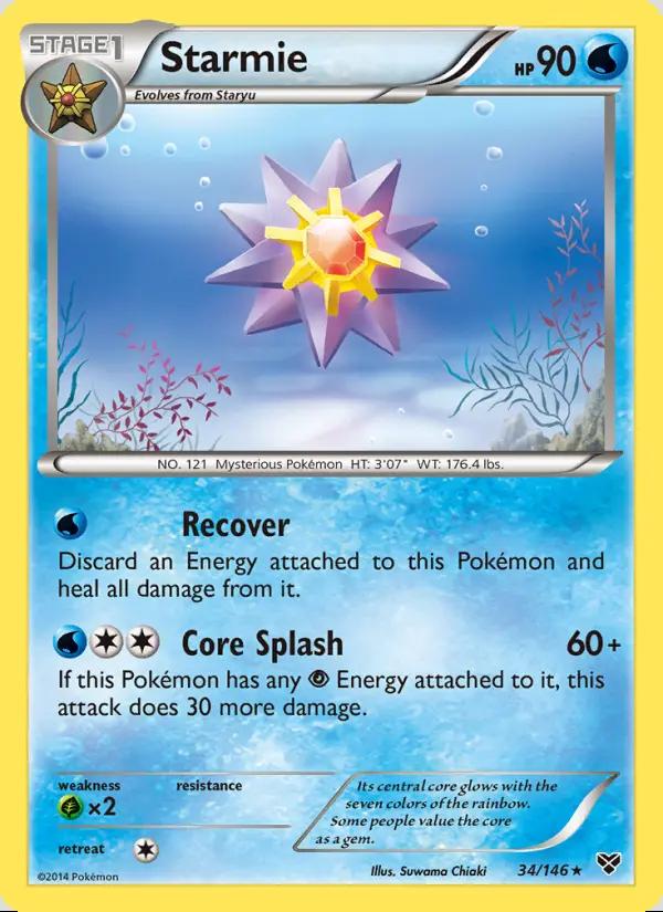 Image of Starmie XY (XY) #34