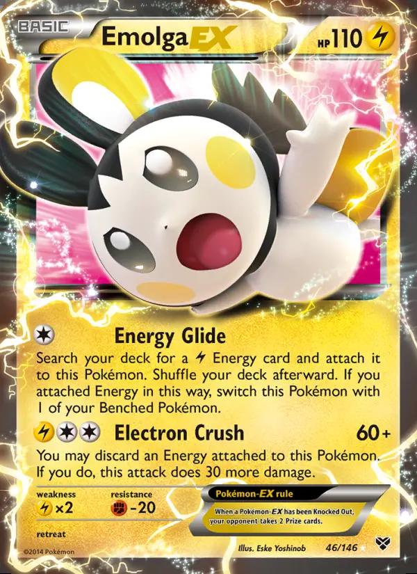 Image of Emolga-EX XY (XY) #46