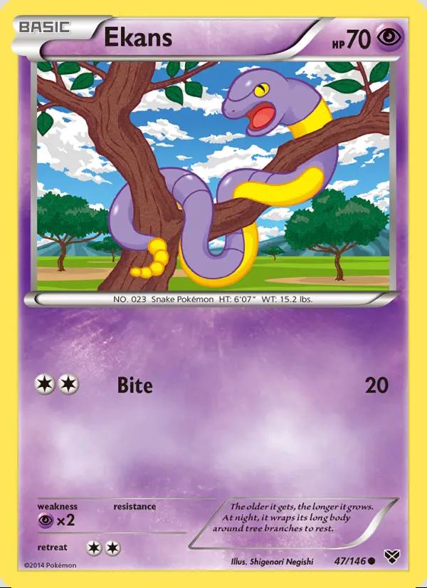 Image of Ekans XY (XY) #47