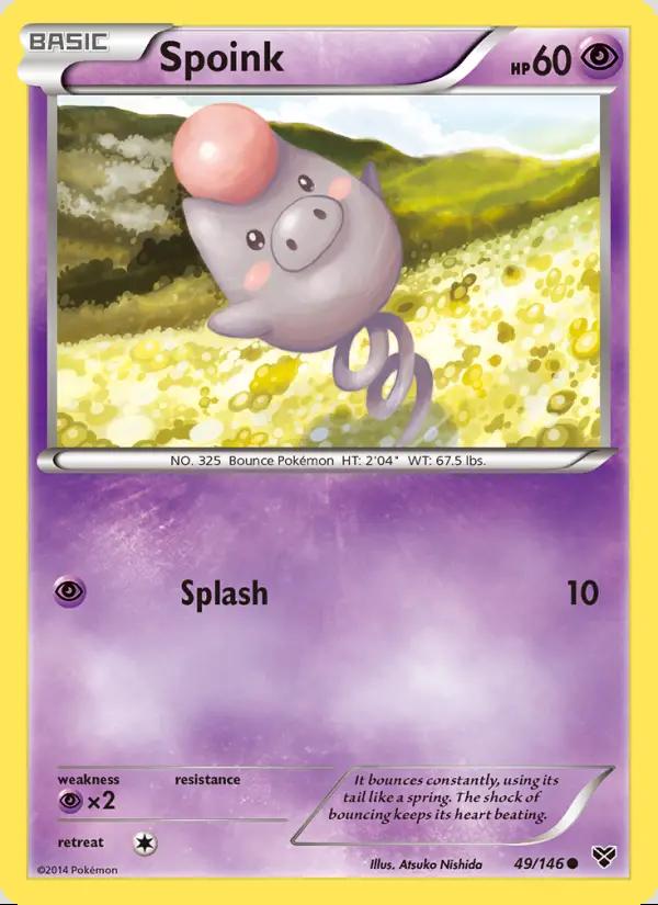 Image of Spoink XY (XY) #49
