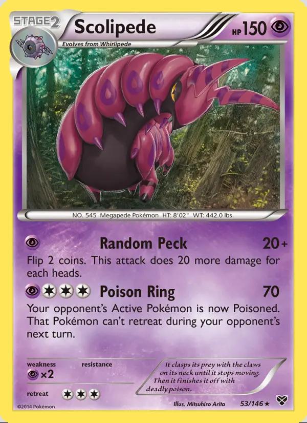 Image of Scolipede XY (XY) #53