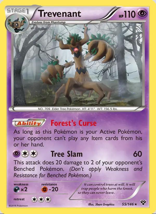 Image of Trevenant XY (XY) #55