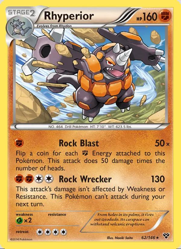 Image of Rhyperior XY (XY) #62