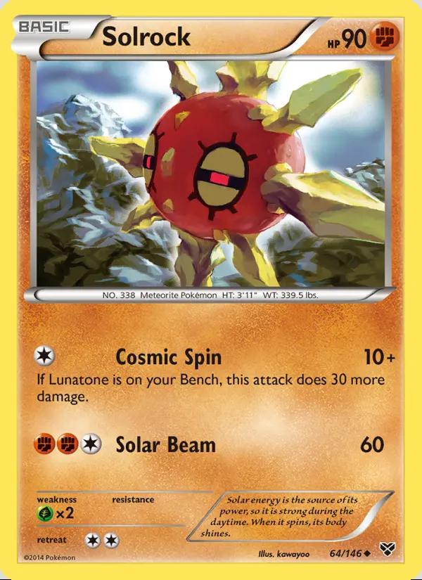Image of Solrock XY (XY) #64