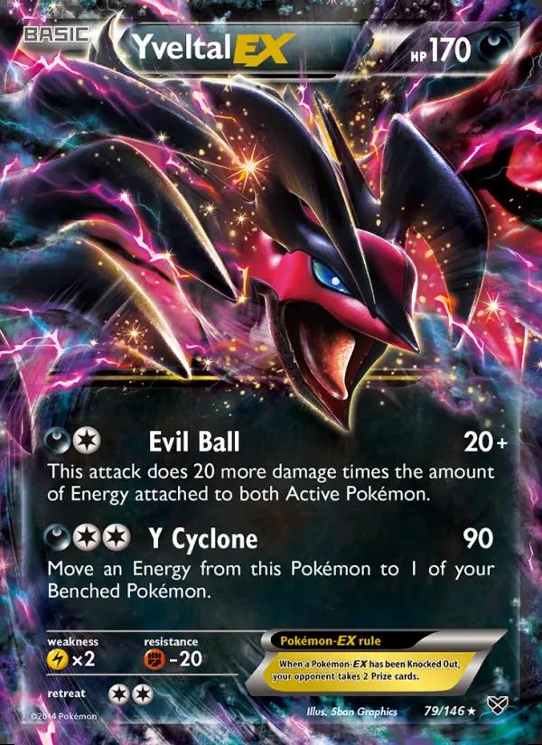 Image of Yveltal-EX XY (XY) #79