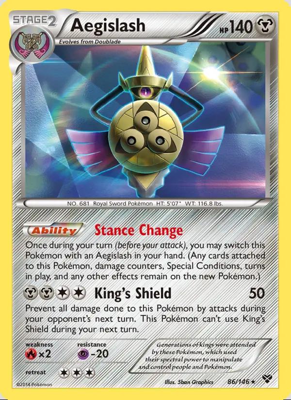 Image of Aegislash XY (XY) #86