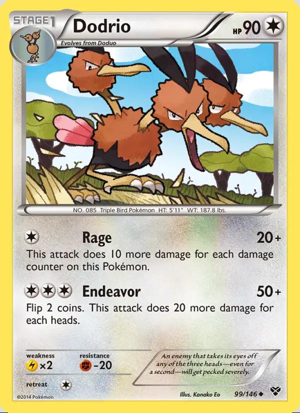Image of Dodrio XY (XY) #99