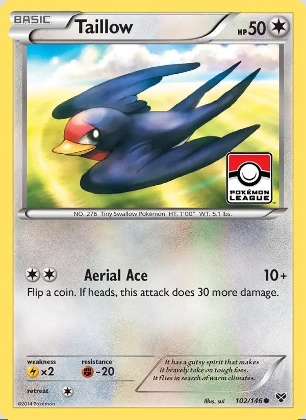 Image of Taillow XY (XY) #102
